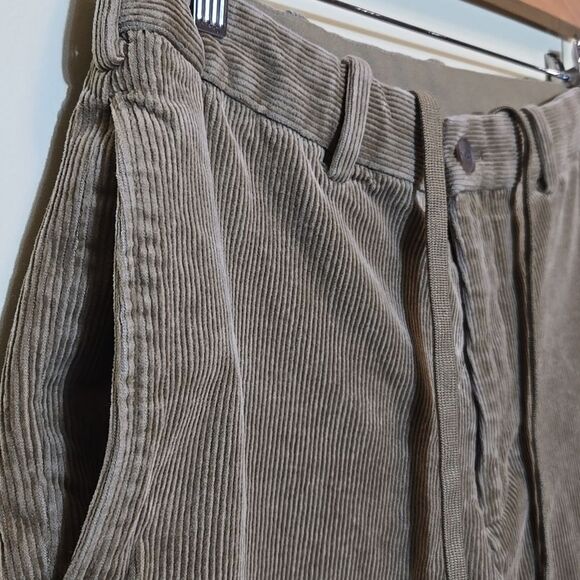 Uniqlo Corduroy Smart Ankle Pants Men's Medium Unisex Preppy Academia Grandpa - Picture 9 of 16